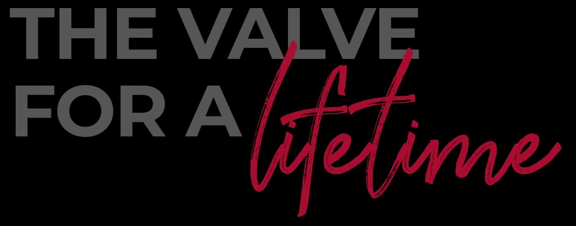 The valve for a lifetime